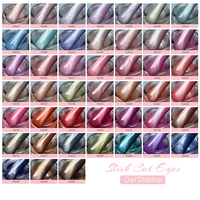 Gel vernis yeux de chat clair de lune Deroi Hema Free Ceramic Cat Eye Gel 36 couleurs Moon Light Cat Eye Gel Polish