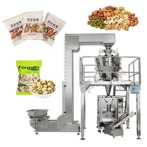 Bột Yến mạch cán yến mạch Flakes multihead trọng lượng điền vào Máy Đóng Gói Ăn Sáng lúa mì Ngũ Cốc Hạt máy đóng gói - Product Image 2