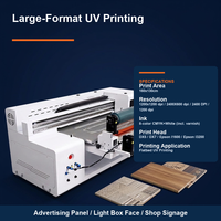 Imprimante à plat UV 9060 pour la production d'autocollants, d'étiquettes, de cartes et de papier, automatique, neuve avec tête d'impression Dx5/dx7