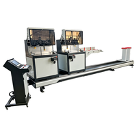 Scie à onglet multi-angle automatique de précision à double tête CNC haute efficacité pour coupes à tout angle