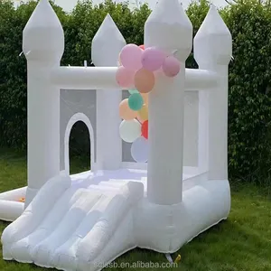 Factory Price Antasy Inflatable Castle Trampoline Chateau Air Indoor Trampoline Outdoor For Children's Birthday Party Wedding