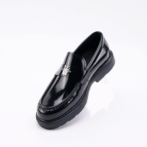 Mocasines de Cuero de Alta Calidad y Lujo con Función de Aumento de Altura para Uso Casual y de Oficina, Zapatos Formales para Hombre, Zapatos para Caminar para Hombre - Product Image 1