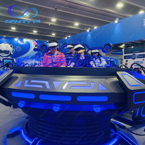 เครื่องจำลองเสมือนจริงแบบยูเอฟโอ VR 360สำหรับสวนสนุกเครื่องจำลองเสมือนจริงเครื่อง9D VR แบบผู้เล่น5คนสำหรับสวนสนุก - Product Image 3