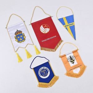 Custom Pennant <b>Flags</b>: Show Your Team Spirit with Personalized Polyester Banners - Product Image 2