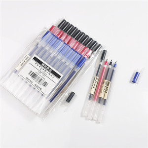 10 ชิ้น/ชุด 0.38 มม.0.5 มม.ปากกาเจลแบรนด์ญี่ปุ่นสีดำ/สีฟ้า/สีแดง/สีน้ำเงินเข้ม <span class=keywords><strong>MUJI</strong></span> ปากกาเจลโรงเรียนสำนักงานเขียนเจลปากกา - Product Image 1
