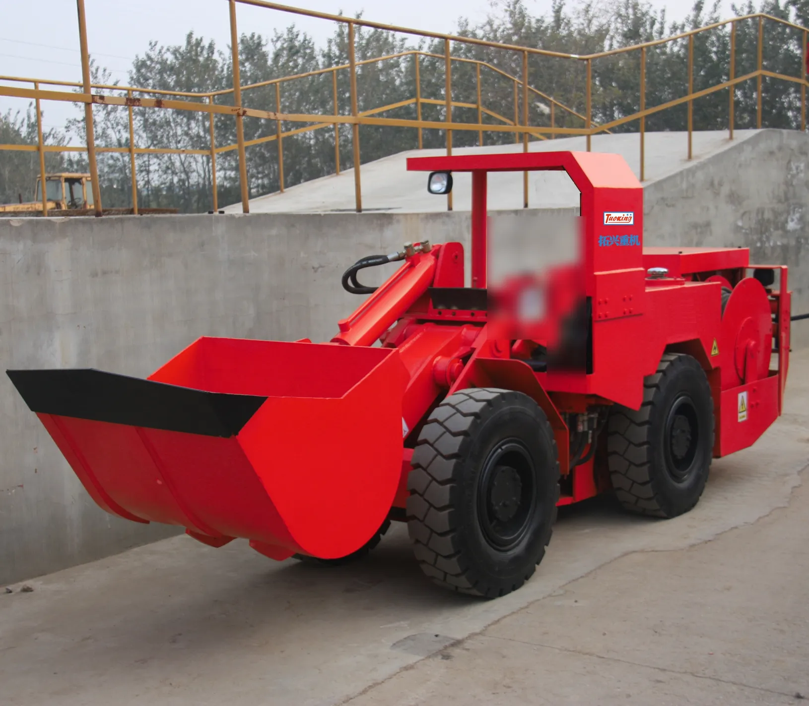 Shandong Tuoxing Elektrischer Untergrund lader Minen wagen 1 Tonne | 0, 6 M3 Untertage-Bergbau maschinen