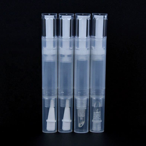 หลอดบรรจุภัณฑ์เครื่องสำอางแบบเปล่า ปากกาหมุนสำหรับทาลิปกลอส ที่ทาเล็บ ที่ทาออยล์บำรุงหนังกำพร้า วัสดุ PP รูปทรงกลม - Product Image 3