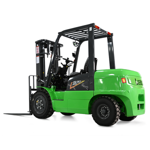 Empilhadeira de alta qualidade Fabricante Bateria De Lítio Levantamento Elétrico Armazém De Movimentação De Quatro Volantes Empilhadeira Automática Todo-o-terreno - Product Image 2