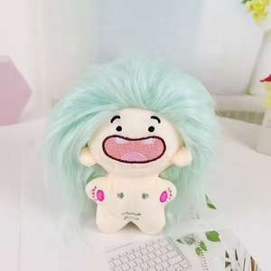 10cm dibujos animados <span class=keywords><strong>Anime</strong></span> felpa estrella signo zodiacs divertido sin dientes Bab-muñeca de algodón <span class=keywords><strong>para</strong></span> llavero colgante bolsa Accesorios - Product Image 5