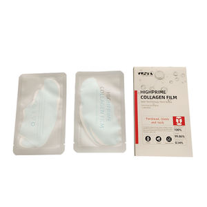 Lifting du visage Soluble dans l'eau <span class=keywords><strong>High</strong></span> Prime Film de collagène de soie Feuille de film de visage de collagène hydrolysé - Product Image 2