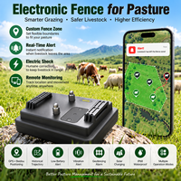 Dispositif de suivi GPS pour animaux, collier électrique portable rechargeable en temps réel, étanche, pour la gestion du bétail