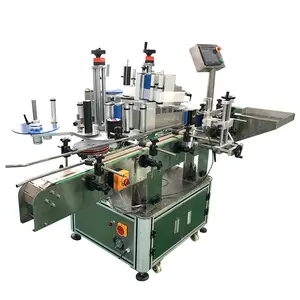 Factory Jar Round Bottle Labeling Machine Semi Automatic Label Equipment Manual Sticker Label Machine for Plastic Glass Bottle