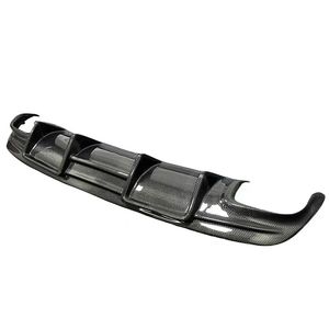 Para Mercedes Benz Clase A CLA W117 2013-2019 labio de parachoques trasero hecho para Kits de carrocería de actualización de fibra de carbono Real nuevo labio trasero de estilo <span class=keywords><strong>FD</strong></span> - Product Image 1