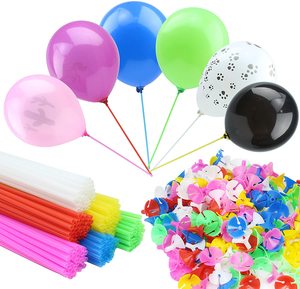 balloon accessories colorful globos ballon decoration balloon sticks for party arch