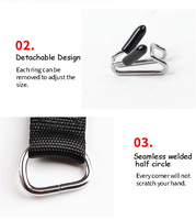 Doe accessoires pour chiens de compagnie mode réglable haute qualité en acier à broches collier de dressage pour chien imprimé Pitbull et collier de berger allemand