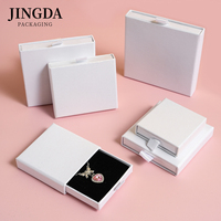 Boîte à tiroirs en carton de luxe avec logo personnalisé imprimé, emballage pour bijoux, boîte à tiroirs en papier