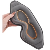 Masque de sommeil 3D personnalisé en mousse à mémoire de forme confortable, cache-yeux occultant la lumière, avec cavité oculaire profonde pour extensions de cils