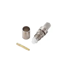 FME Fêmea Jack Crimp RF Conector Coaxial Para Aircell 7 Cabo