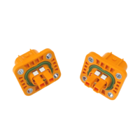 Ampère 2 voies Heavy Duty Panel Mount Housing Header 250A HVA280 EV Connecteur Socket 2103124-1 avec contacts en cuivre Matériau en nylon