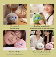 Ours en peluche interactif IA transfrontalier - Compagnon émotionnel, robot intelligent, poupée parlante pour l'éducation précoce des enfants
