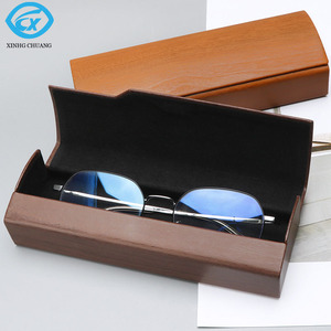 Tùy Chỉnh Logo Thời Trang Da Kính Trường Hợp Sunglasses Trường Hợp Quang Khung Kính Trường Hợp - Product Image 4