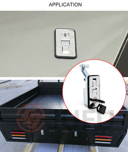 2960 छोटे टूलबॉक्स ताला लीवर कुंडी ट्रेलर आर. वी. के लिए ताला कुंडी पैनल के लिए ताला Horsebox Motorhome - Product Image 5