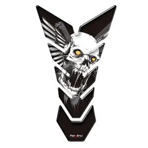 Accessoires de <span class=keywords><strong>moto</strong></span> en résine 3D, protection de réservoir de carburant, autocollant pour Honda Yamaha Suzuki Kawasaki <span class=keywords><strong>Triumph</strong></span> Aprilia - Product Image 3