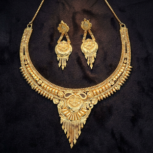 Collares de microformación de oro, joyería de moda tradicional y para ocasiones especiales para mujer, cobre y latón, Chapado en Oro Laminado - Product Image 4