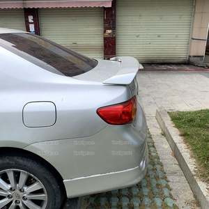 Pour Toyota Corolla becquet 2006 07 08 09 10 11 12 13 ABS plastique <span class=keywords><strong>voiture</strong></span> queue aile garniture non peint couleur coffre lèvre becquet - Product Image 5