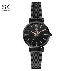 Elegante y lujoso reloj de gama alta con diseño de cielo completo resistente al agua para mujer con correa de acero - Product Image 3