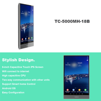 Taichuan OEM ODM Android Tuya interphone wifi systèmes pour immeuble à appartements reconnaissance faciale système de contrôle d'accès de déverrouillage de porte