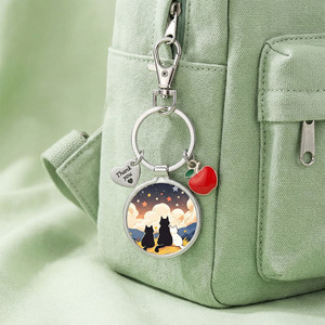Llaveros Sublimables al por Mayor, Adornos Colgantes Personalizables DIY, Regalo Promocional con Transferencia Térmica, Decoración para Llaves y Accesorios de Bolsos - Product Image 1
