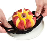 Hachoir à légumes manuel durable et portable en acier inoxydable pour la séparation et la découpe des pommes