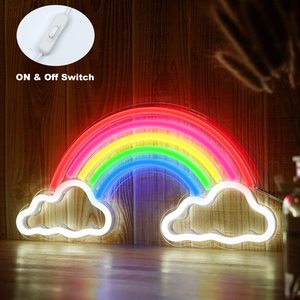 Enseignes au néon licorne, amour LED néon pour fournitures de fête 10 enseignes en acrylique personnalisées avec logo personnalisé petit <span class=keywords><strong>transformateur</strong></span> - Product Image 2