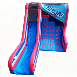 Château gonflable avec toboggan à thème panier de Pâques de 16 pieds, toboggan gonflable à vendre - Product Image 2