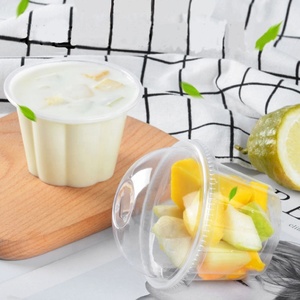 150ml and <strong>250ml</strong> Plum Blossom Shape Ice Cream <strong>Cups</strong> Disposable <strong>Yogurt</strong> Container PP Material With Custom Printing - Product Image 5