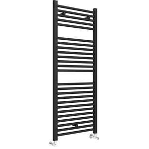 SANREMO RAIL DE SERVIETTE NOIR MAT avec OUTIL DE TOURNAGE H.1230xW.500 INT.450 - Product Image 1