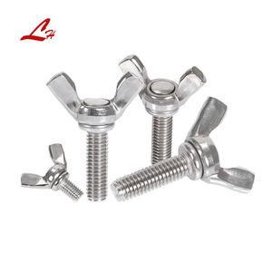 M5 M10 din316 cánh đầu bu lông nhà máy bán buôn thép không gỉ 304 316 M3 M4 M6 <span class=keywords><strong>M8</strong></span> bướm Bolt - Product Image 4