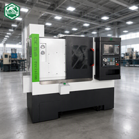 Tour CNC à lit incliné de petite taille CK36 avec rail de guidage linéaire, machine de tournage de haute précision pour pièces métalliques