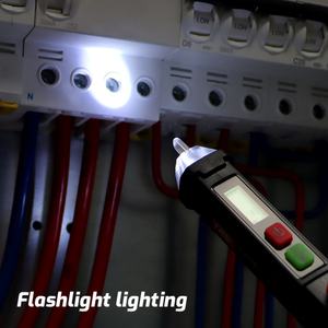 Détecteur de tension TASI TA11B+ – Stylo testeur sans contact AC 1000V avec alarme lumineuse NCV - Product Image 4