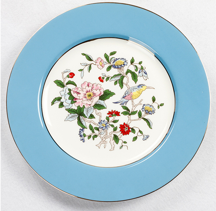 8 pulgadas azul Rosa placa