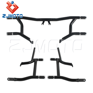 Kit de protección de barra de choque de clavija de carretera de acero soldado TIG para Harley <span class=keywords><strong>CVO</strong></span> Street <span class=keywords><strong>Glide</strong></span>/Road King/<span class=keywords><strong>Electra</strong></span> <span class=keywords><strong>Glide</strong></span> 2014-2025 - Product Image 2