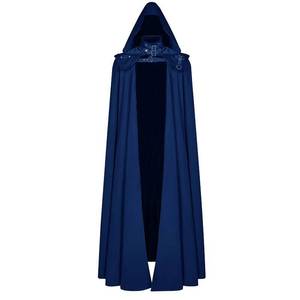 Medieval Hooded <b>Coat</b> Gothic Tunic Trench Halloween COS Devil Wizard Death <b>Robe</b> Cape - Product Image 1