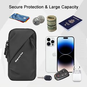 กระเป๋าคาดข้อมือออกกำลังกายแบบใหม่ ดีไซน์เองได้ ปรับขนาดได้ ยืดหยุ่นอเนกประสงค์ ใส่โทรศัพท์ได้ เหมาะสำหรับใช้ในงานโปรโมชั่น - Product Image 4