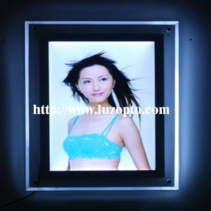 Boîte à lumière LED A3 Crystal 12V Power Indoor Display avec matériau acrylique rectangulaire pour publicité sur fenêtre de fourmi immobilière - Product Image 3