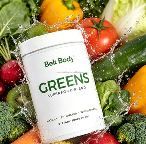 Miscela di Verdure Aromatizzate alla Frutta, Polvere di Erbe Biologiche Superfood con Probiotici e Prebiotici - Product Image 2