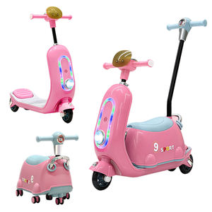Trottinette d'équilibre pour enfants à 3 roues, planche à roulettes, scooter d'entraînement, <span class=keywords><strong>voiture</strong></span> électrique pour bébé, jouet pour enfants, <span class=keywords><strong>voiture</strong></span> à bascule, 3 en 1 - Product Image 1