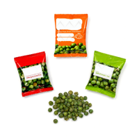 Guisantes Verdes Fritos Crujientes Otsumami, Bocadillos Japoneses Izakaya, Guisantes Verdes Salados Crujientes, Bocadillos para Cerveza Anju, a Granel