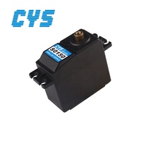 CYS-S0150 1/10 Servo Digital Tahan Air Unisex untuk Mainan RC Bertenaga Baterai, Pesawat Mini GPS, Mobil, Rotor Torsi Tinggi 15KG, Poros 6mm