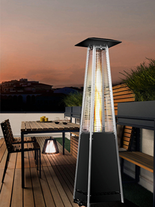 OPS2002A 12kw Chauffage à granulés moderne Nouveau design Chauffage de terrasse sans fumée non électrique Poêle à granulés <span class=keywords><strong>pour</strong></span> jardin - Product Image 4